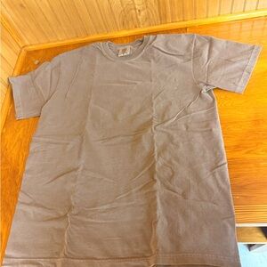 Comfort Colors Women’s Baggy T-Shirts (set of three.) Brown, sky blue and grey